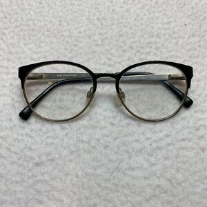 Altair Evolution A4505 001 Matte Black Silver Round Eyeglasses Frames 51-17-140